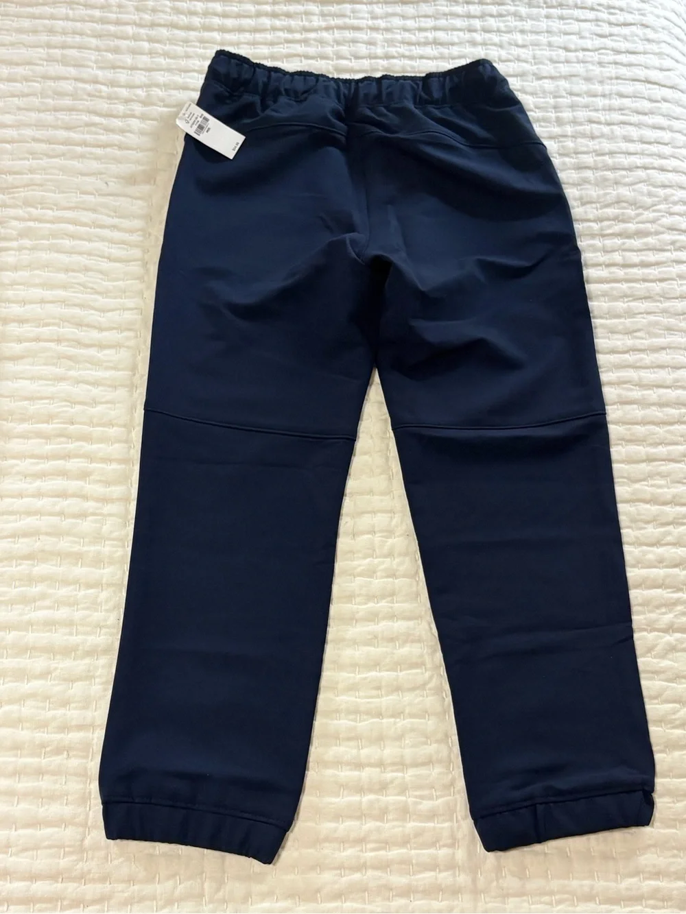 Boys Navy Athletic Jogger Pants